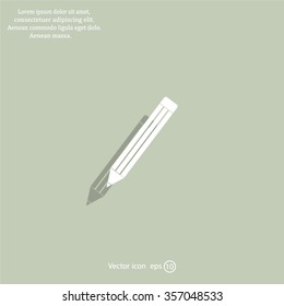 pencil icon , vector illustration