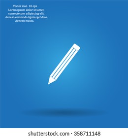 pencil icon , vector illustration