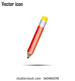 pencil icon , vector illustration