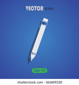 Pencil icon , Vector illustration