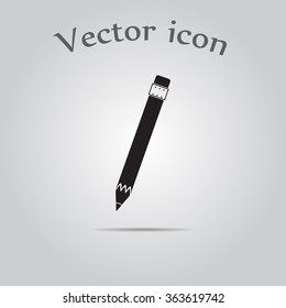 Pencil icon , Vector illustration