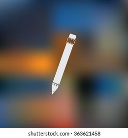 Pencil icon , Vector illustration