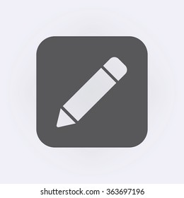 Pencil icon . Vector illustration