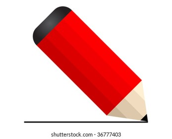 pencil icon vector illustration