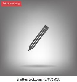 pencil icon , vector illustration