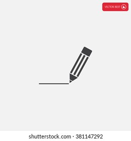 pencil icon , vector illustration
