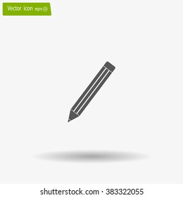 pencil icon , vector illustration