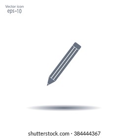 pencil icon , vector illustration