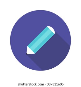pencil icon. vector illustration