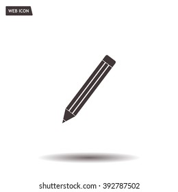pencil icon , vector illustration