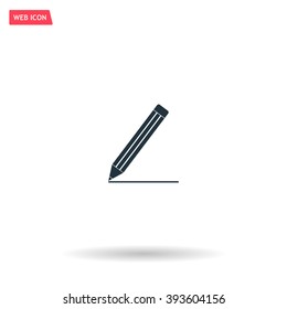 pencil icon , vector illustration