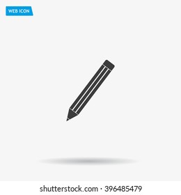 pencil icon , vector illustration