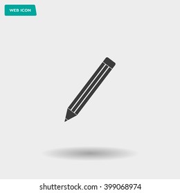 pencil icon , vector illustration