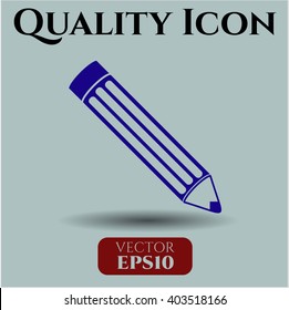 Pencil icon vector illustration