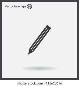 pencil icon , vector illustration