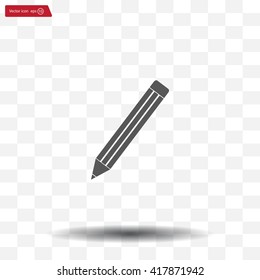 pencil icon , vector illustration