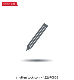 pencil icon , vector illustration