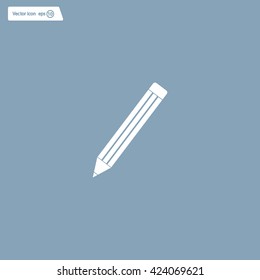 pencil icon , vector illustration