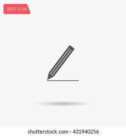 pencil icon , vector illustration
