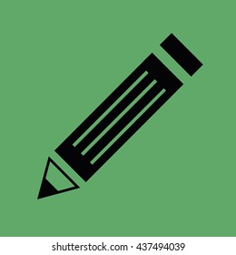 Pencil icon vector illustration