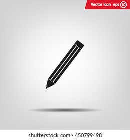 pencil icon , vector illustration