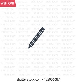 pencil icon , vector illustration