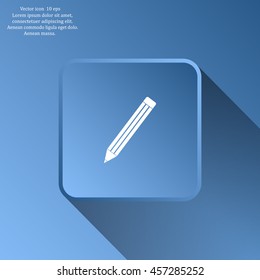 pencil icon , vector illustration