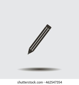 pencil icon , vector illustration