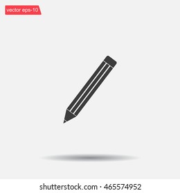 pencil icon , vector illustration