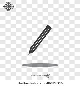 pencil icon , vector illustration