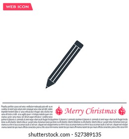 pencil icon , vector illustration
