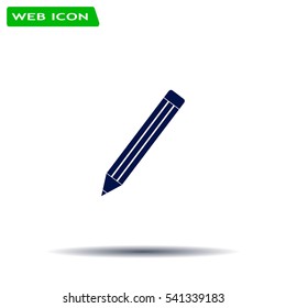 pencil icon , vector illustration
