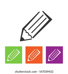 Pencil Icon Vector illustration.