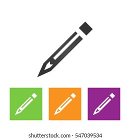 Pencil Icon Vector illustration.