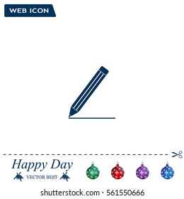 pencil icon , vector illustration