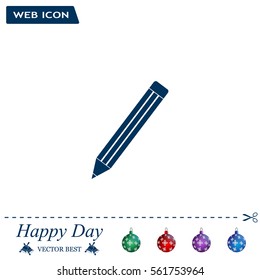 pencil icon , vector illustration