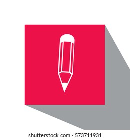 pencil icon vector illustration