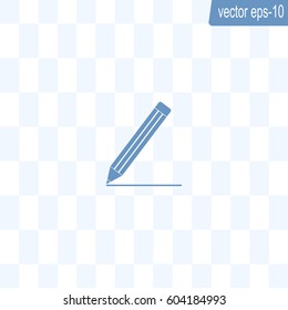 pencil icon , vector illustration