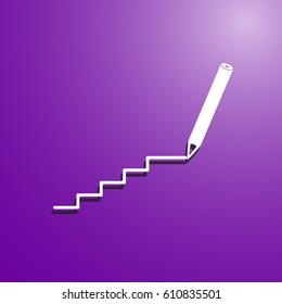 pencil icon , vector illustration