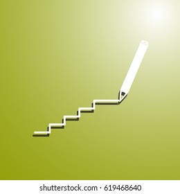 pencil icon , vector illustration