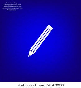 pencil icon , vector illustration