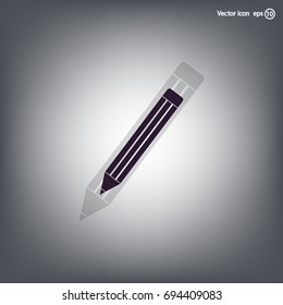 pencil icon , vector illustration
