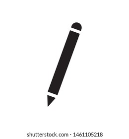 Pencil icon vector. Pencil illustration for design. Flat design on white background.
