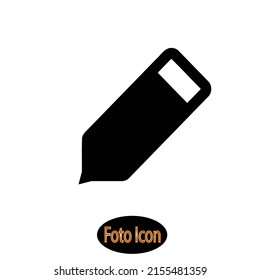 Pencil icon. Vector illustration eps10