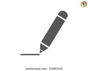pencil icon vector illustration eps10