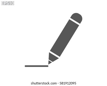 pencil icon vector illustration eps10