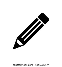 pencil Icon Vector Illustration Logo Template