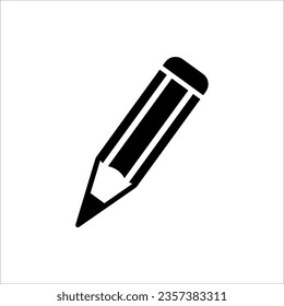 pencil icon , vector illustration on white background