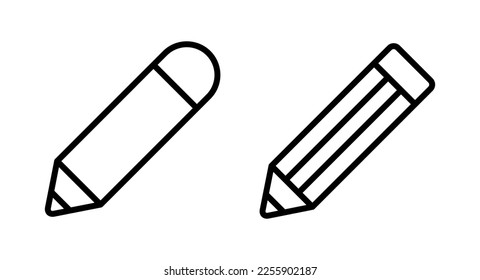 Pencil icon vector illustration. pen sign and symbol. edit icon vector