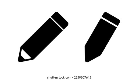 Pencil icon vector illustration. pen sign and symbol. edit icon vector